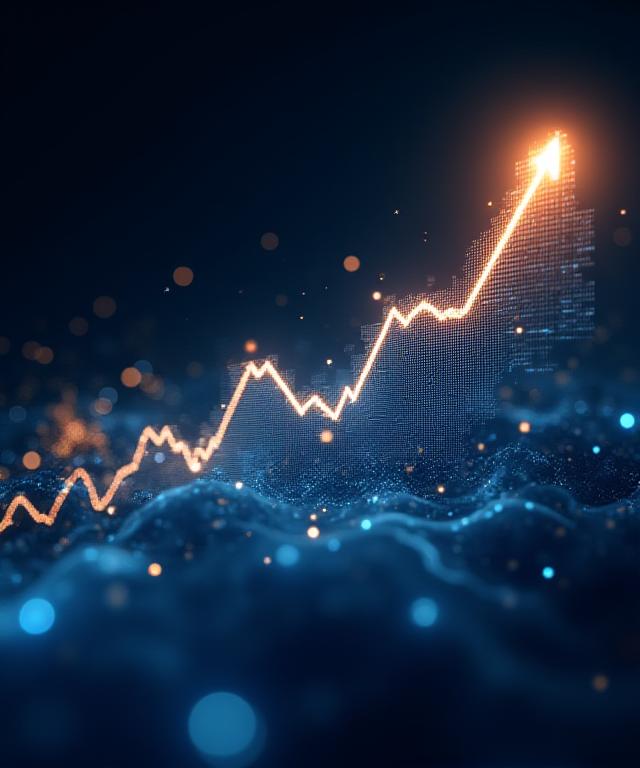 Strategic data visualization and market analysis overlap